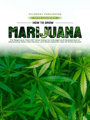 cover image of How to Grow Marijuana for Beginners
